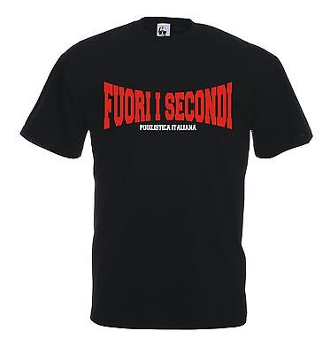Maglia Fuori i Secondi P14 Arti Marziali Pugilato Kick Boxing T-shirt cotone