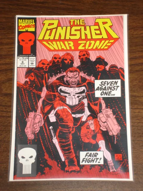 Punisher War Zone #8 Vol1 Marvel Comics Nm (9.4) October 1992