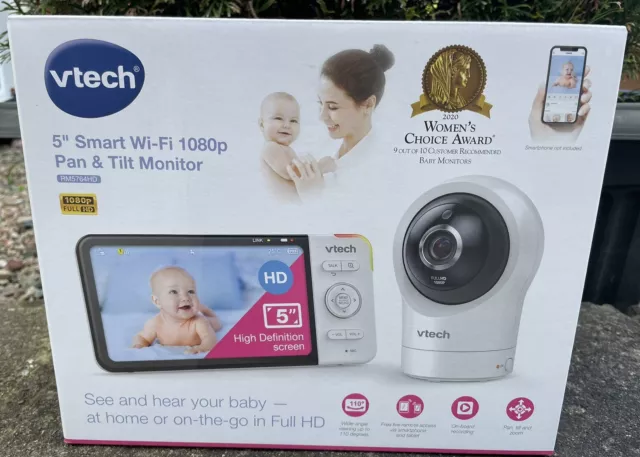 Vtech RM5764HD Babyphone 5" Smart Pan Kippbar Weitwinkel & Nachtsicht V-TECH Z