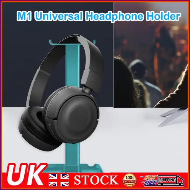 M1 Headphone Holder Hanger Earphone Desktop Display Stand Bracket (Blue)