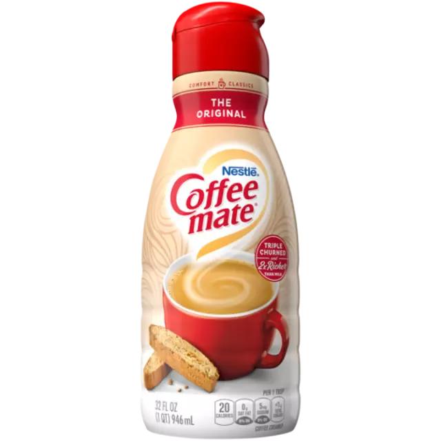 Nestle Coffee Mate - Coffee Creamer Liquid Flavour / Size Selection - US Import