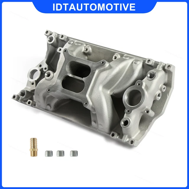 SBC Small Block Chevy Vortec Air Gap Aluminum Intake Manifold 350 1996-up