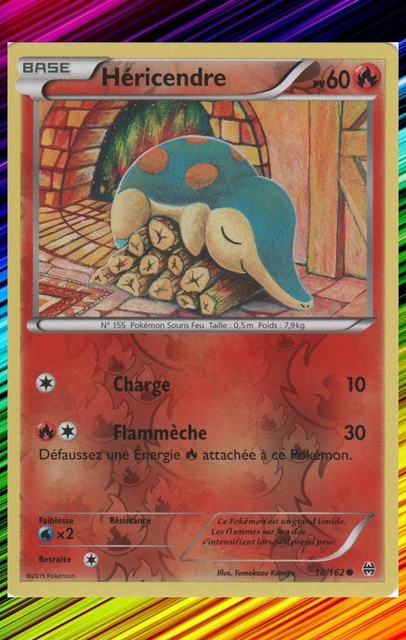 Reverse Hericendon - XY8:Turbo Pulse - 18/162 - New French Pokemon Card