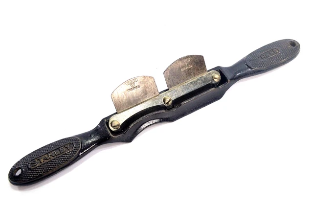 Vintage Stanley No 60 Double Spokeshave, Sweetheart Era Sharp w/ STEEL Hold Down