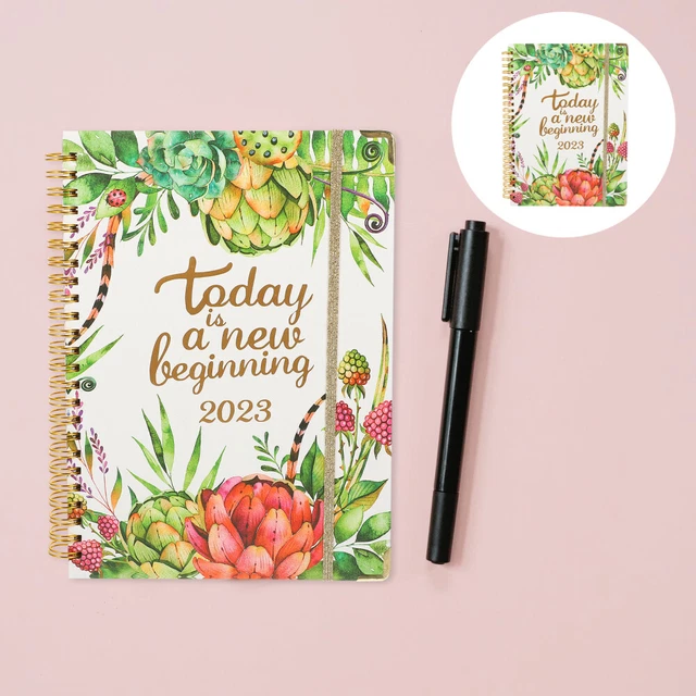 2023 Notebook Notepad for Schedule Office Loose Leaf Sports