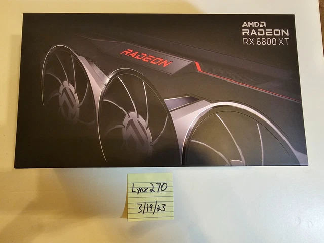 AMD RADEON REFERENCE RX 6800 XT 16GB GDDR6 Graphics Card (D412) £303.34 ...
