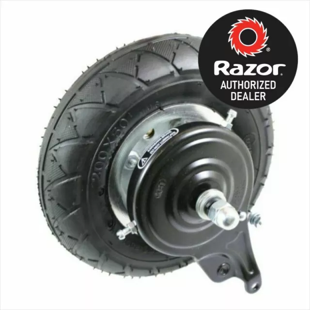 Razor W13112730048 E200 E225 Scooter Rear Wheel Assembly V36 Chain Driven