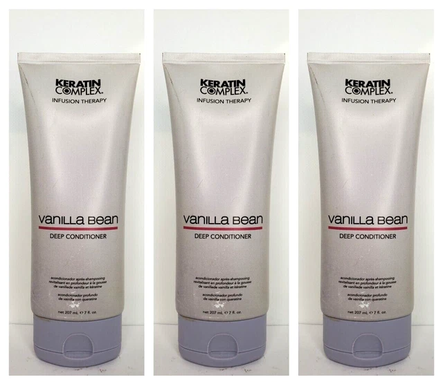 3 Keratin Complex Infusion Therapy VANILLA BEAN DEEP CONDITIONER 7 oz Each (946)