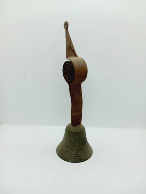 Cloche de Porte Portail Sonnette de Porte d'entrée Murale 31 cm - 3.65