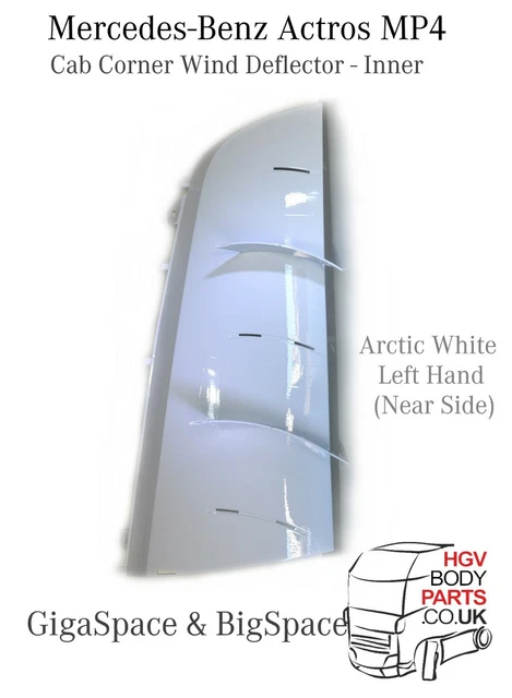 Deflector Left Hand MERCEDES ACTROS WIND Deflector Inner Left Hand- Painted MP4 £85.00 ...
