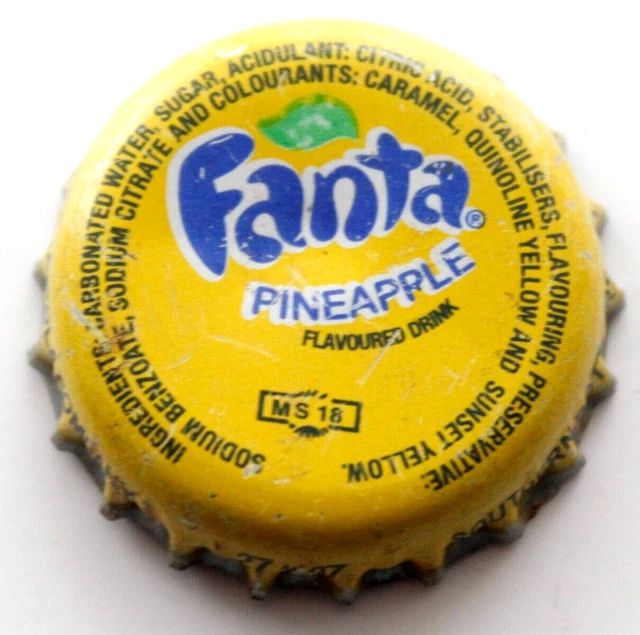 MALAWI AFRICA FANTA Pineapple Soda/Soft Drink Bottle Cap Kronkorken