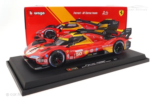 Ferrari 499P Winner Le Mans 2024 BBR Scala 1:12