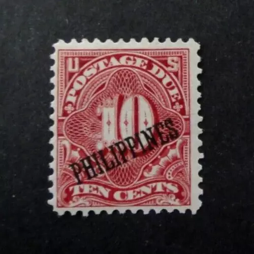 US Possession Stamp 1899 10c Postage Due Philippines J4