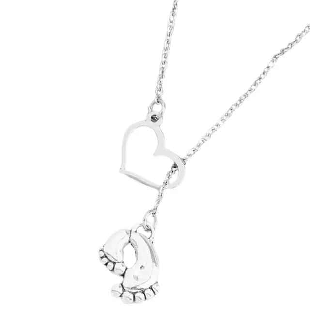 Charm-Halskette Schlüsselbeinkette Geschenke Für Damen Baby Herz