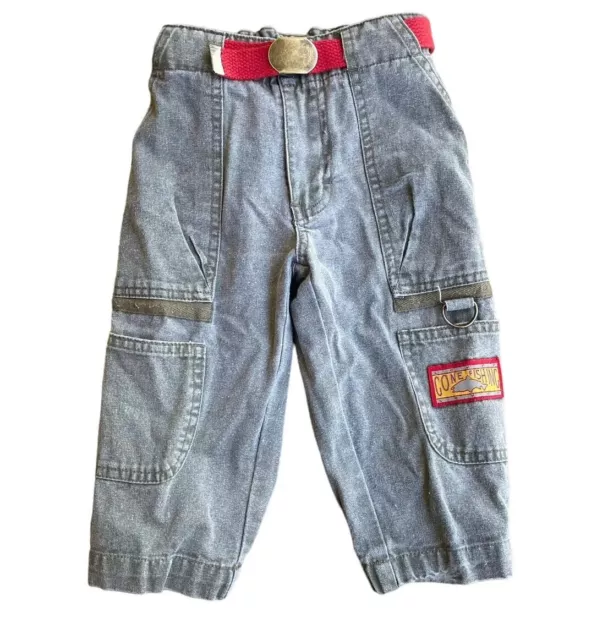 Vintage Levi’s Toddler "Gone Fishing" Cargo Pants Size 2T