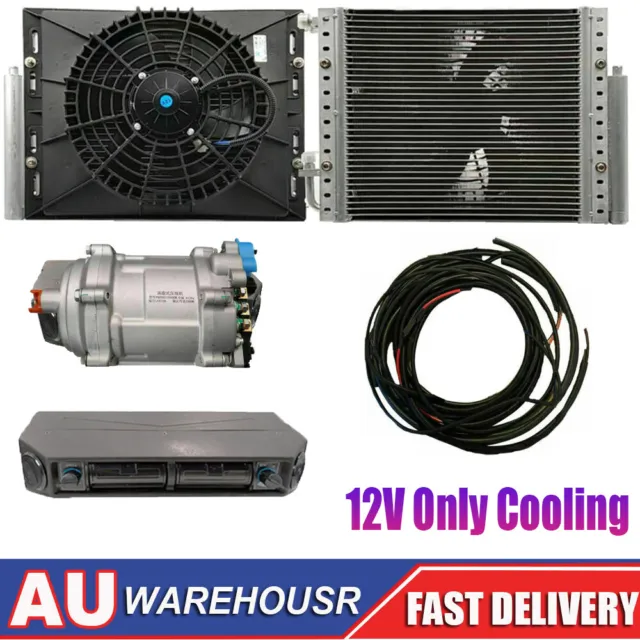 Underdash Air Conditioning Evaporator Kit 12V AC Compressor Auto Air Conditioner