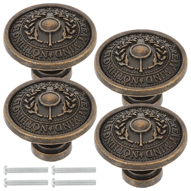 4 Pcs Dresser Drawer Handles Cupboard Knobs Furniture Pull Door Cabinet Simple