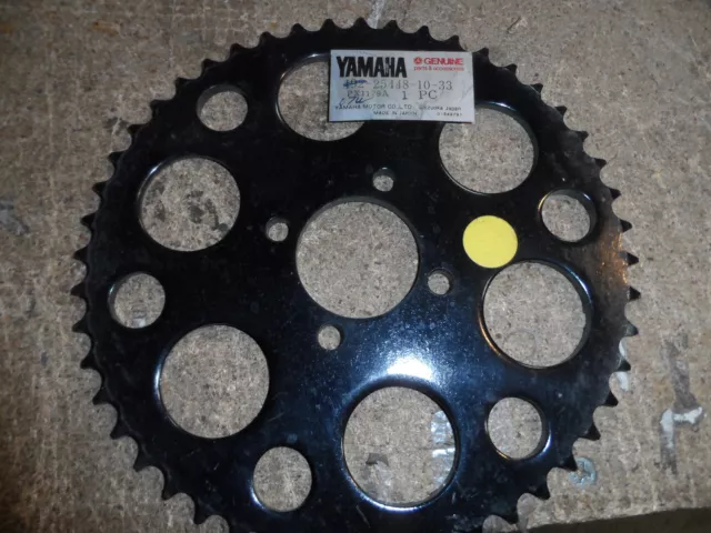 Yamaha Genuine Yz80 74-79 Dt50 Rear Sprocket 48T 492-25448-10-33 Nos