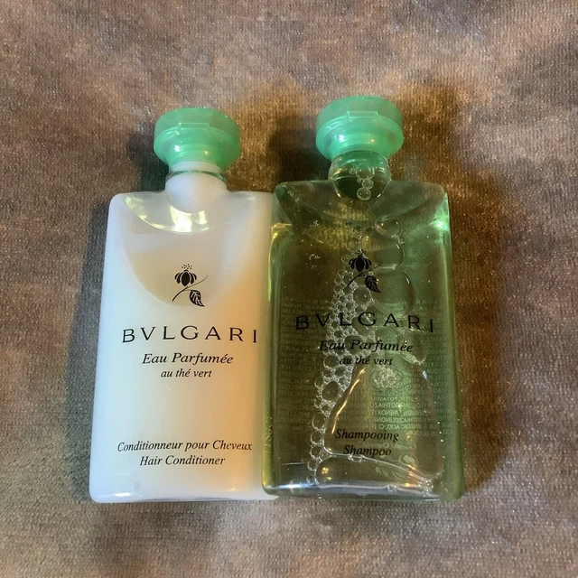 BVLGARI EAU PARFUME au the Vert Gel Shampoo And Conditioner 75ml X