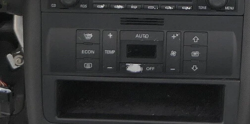 Audi A2 8Z Appareil de Commande Climatisation 8Z0820043D Climatronic Noir