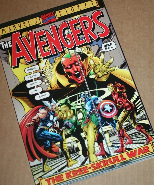 Marvel Comics AVENGERS Kree-Skrull War TPB VF/NM 2000 1st Print NEAL ADAMS art