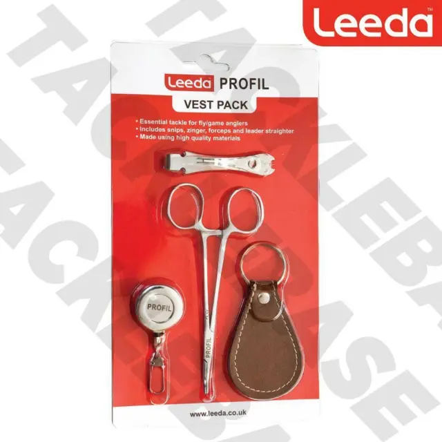 Leeda Profil Vest Pack Fly / Game Fishing Kit
