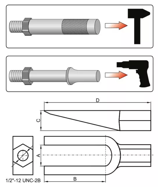 Giunto di Supporto 5 Pz. Forcella Rilascio per Montaggio Estrattori Sferico 3