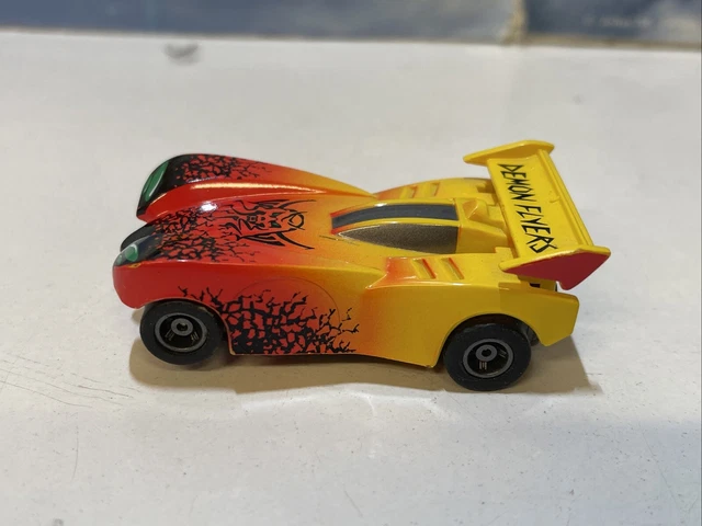 MICRO SCALEXTRIC HO Slot Racing Demon Flyer Excellent Working Condition ...