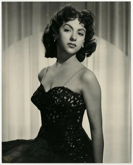 PHOTO PUBLICITAIRE CLASSIQUE pin-up de l'actrice RITA MORENO 8 x 10