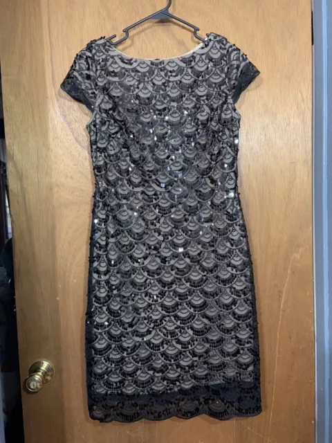 Jessica Howard Evenings Dress Sequin Size 6 Womens