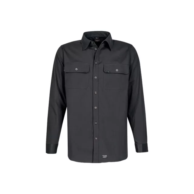 Spika GO Work Long Sleeve Shirt - Mens - Ink - Large Spika