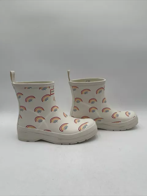 HUNTER Play Rainbow Short Rain Boot Women's Size 9 M