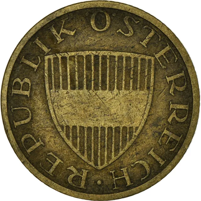 [#366455] Coin, Austria, 50 Groschen, 1961, VF, Aluminum-Bronze, KM:2885
