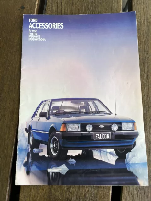 Australian Ford XD Accessories Falcon Fairmont Sedan Wagon Dealer Sales Brochure