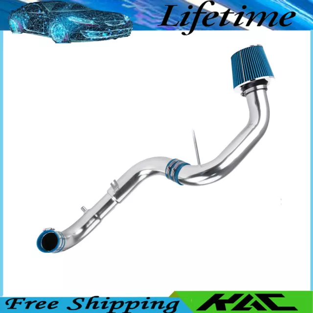 For Honda Civic DX 1.8L 2006-2011 Blue Cold Air Intake System Kit W/ Filter New