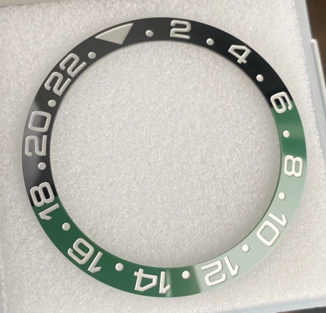 SPRITE CERAMIC BEZEL Insert For Rolex GMT-MASTER II 126720VTNR 126710 ...