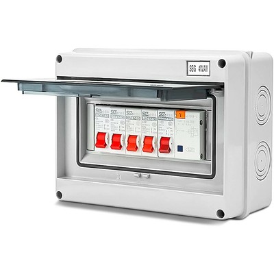 Backup BOX consumer unità RCD TRANSPORTER roulotte con camper 