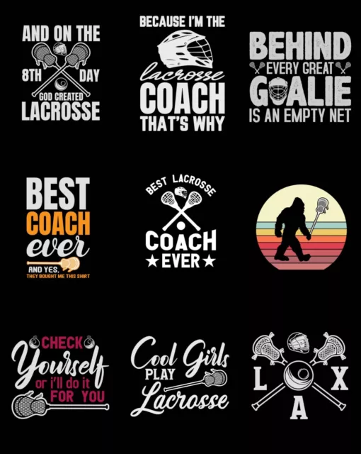 50 Lacrosse Sports Designs Bundle (AI, DXF, EPS, JPG, PNG, SVG)