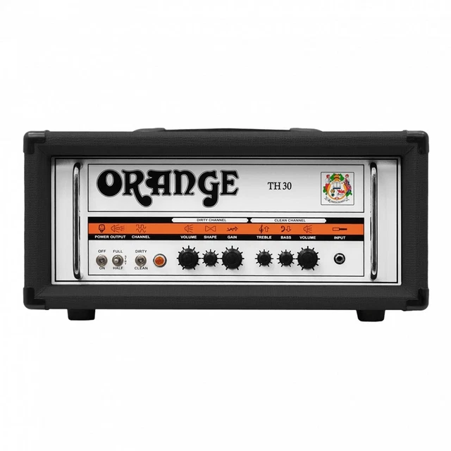 Orange TH30H BLACK Tube Guitar Amplifier Head 30W 2-Ch w/ FX Loop EL84 Tubes Orange TH30H BLACK Tube Guitar Amplifier Head 30W 2-Ch w/ FX Loop EL84 Tubes