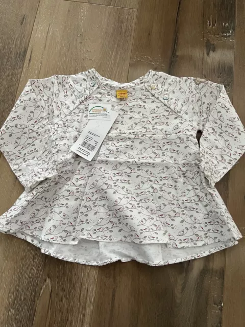 Steiff Bluse Tunika Gr. 68 Little Bird Neu