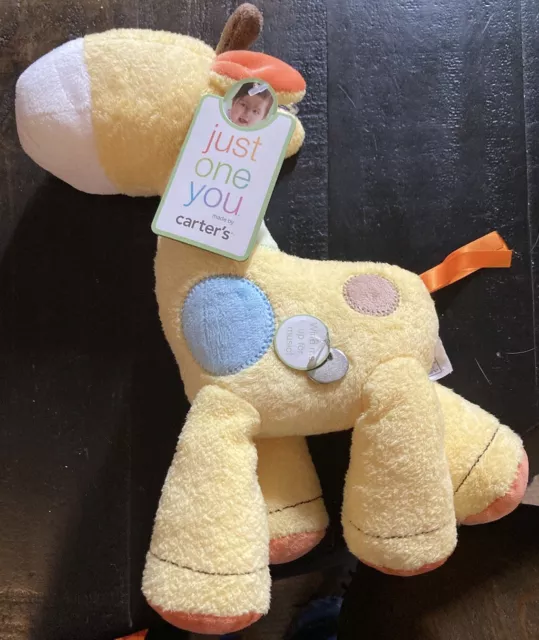 Carters Just One You * Giraffe * Wind Up Musical Animated Plush * Stuffed Lovey