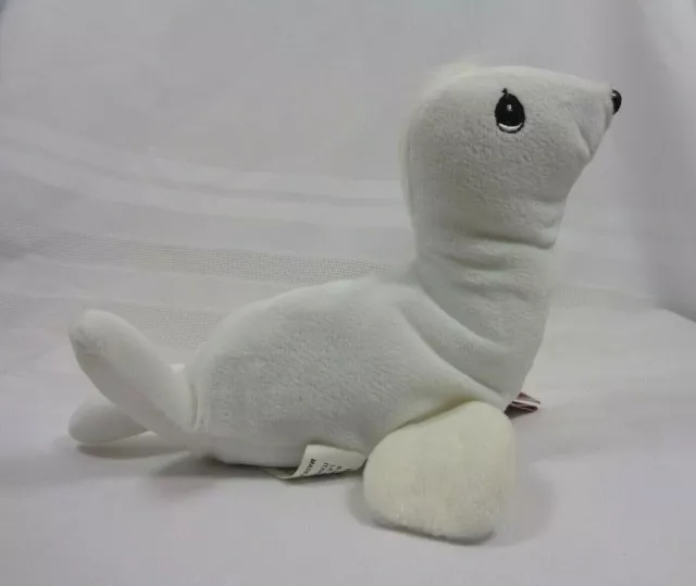 PRECIOUS MOMENTS  Tender Tails  Seal  Vintage  Plushie  1997  NWT  Bean Bag  Toy