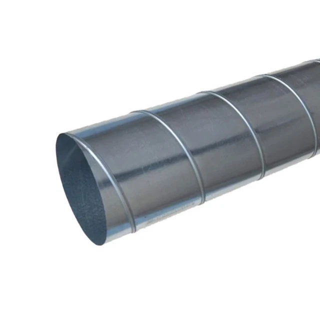 Tubo piegato zincato 1 m Ø80 mm fino a 315 mm