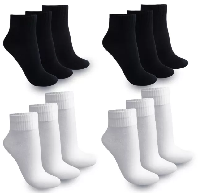 12-60 Paar Sport Socken Freizeit Socken Business Socken Herren Damen