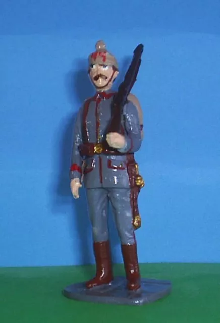 Toy Soldiers Metal Wwi World War 1 German Soldier At Attention 54Mm