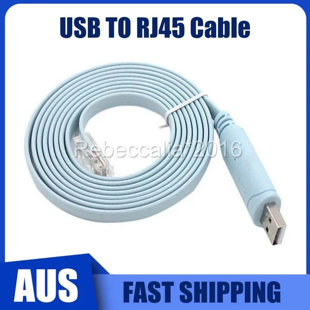 Serial Cable For Router USB TO RJ45 Serial RS232 Console Cable Express Net Cable for Cisco ...