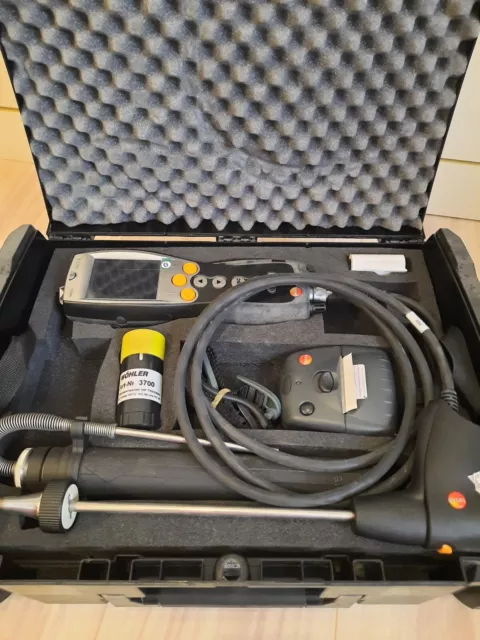 testo 330 FL-2  Heizungsbauer-Set Bluetooth Abgasanalysegerät Set im Koffer