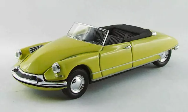 Citroen DS 19 Cabriolet 1961 Jaune 1:43 Model RIO4411 Rio