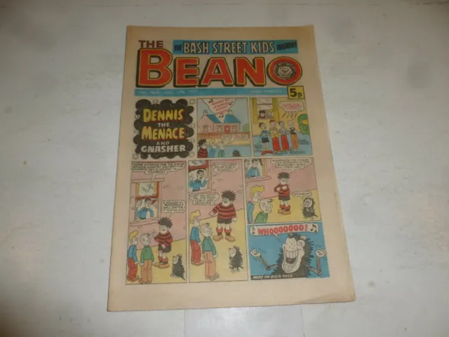 THE BEANO Comic - No 1848 - Date 17/12/1977 - UK Paper Comic