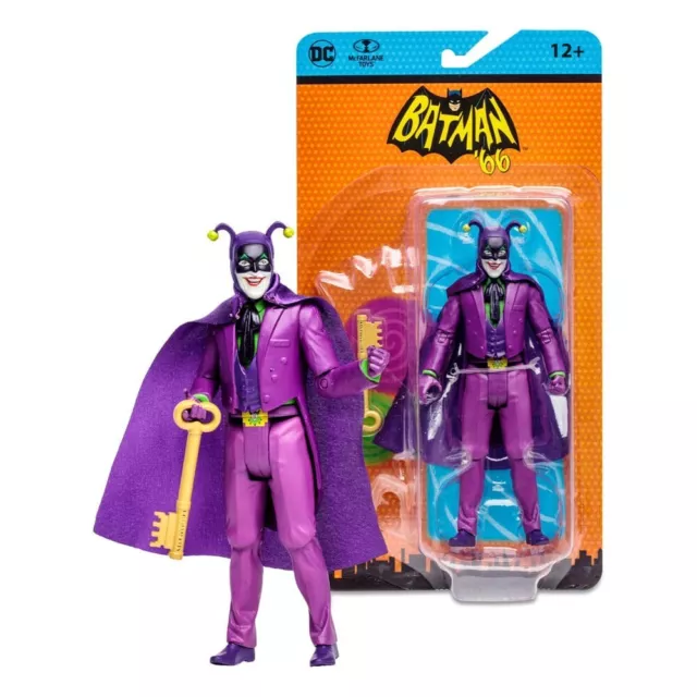 DC Retro Figura Batman 66 The Joker (Comic) 15 cm